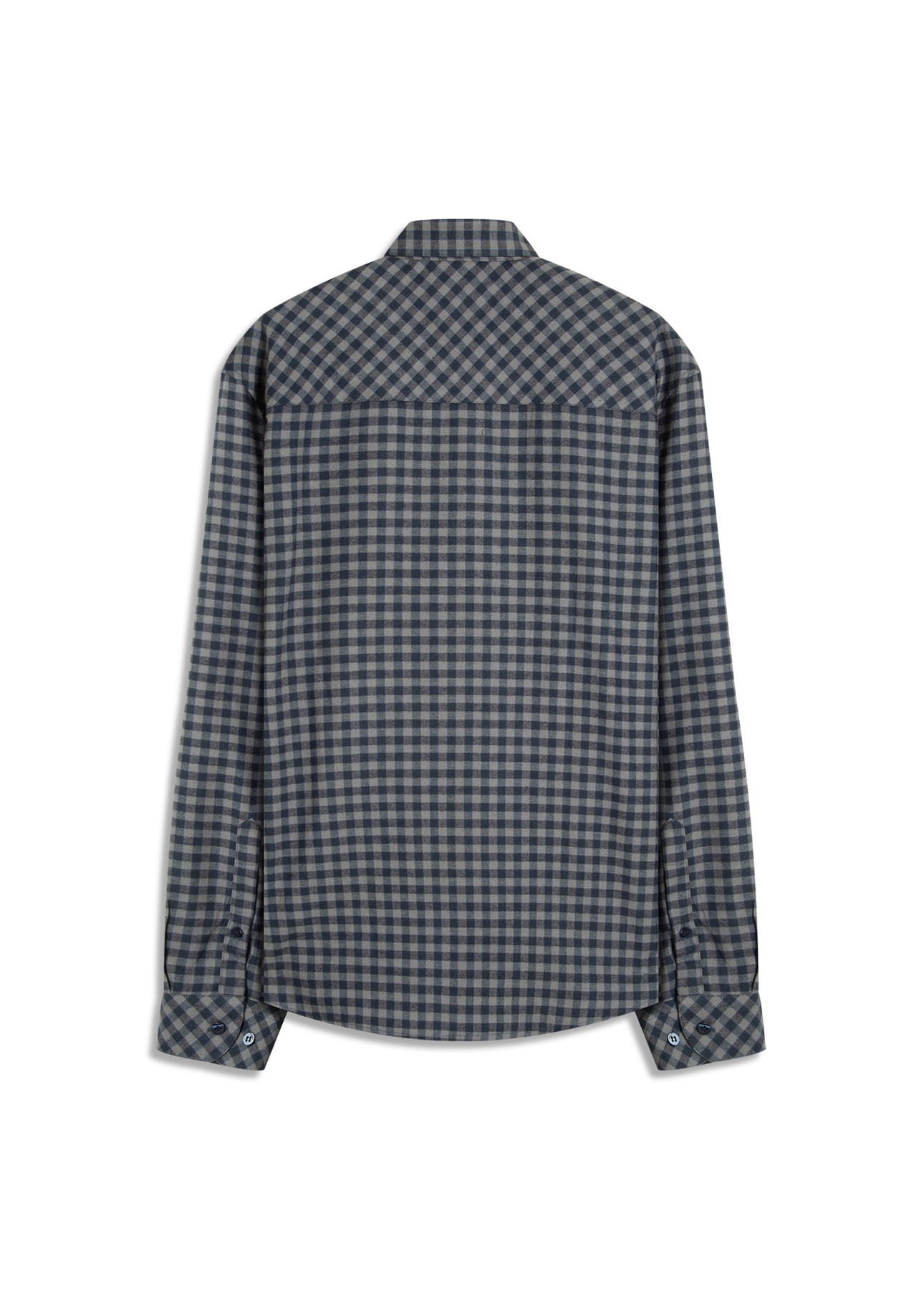 Camisa Wool Touch Irish Grafite