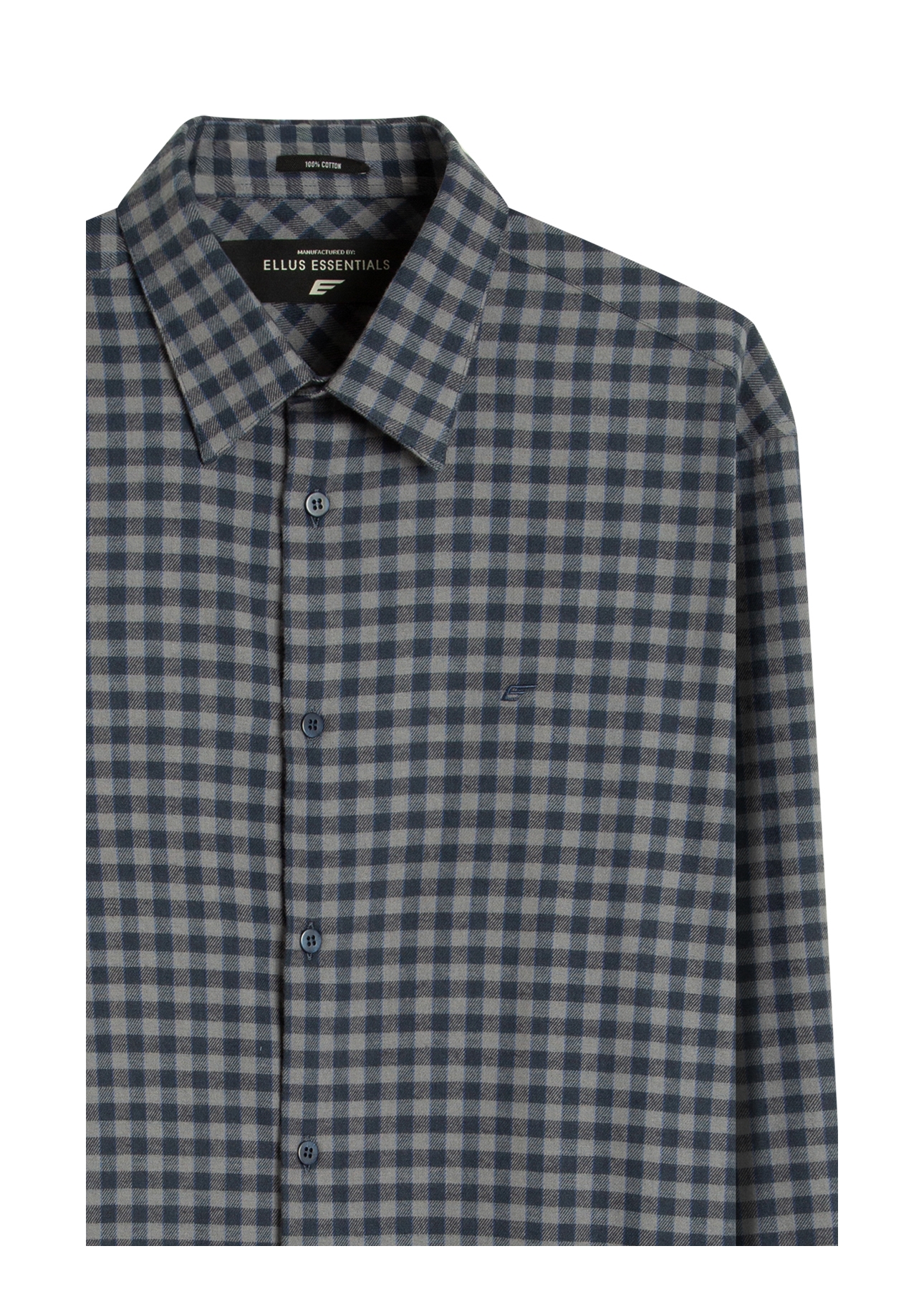 Camisa Wool Touch Irish Grafite