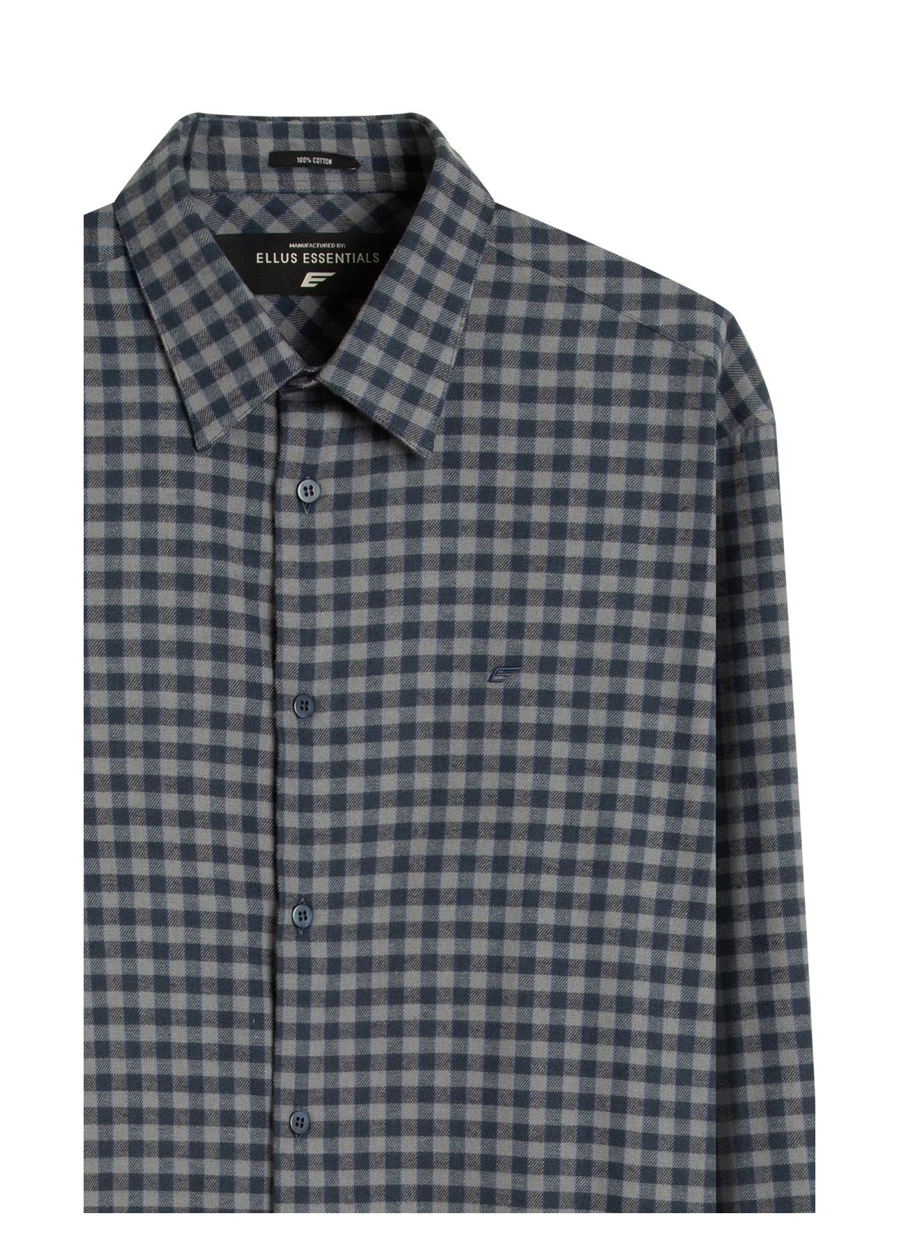 Camisa Wool Touch Irish Grafite