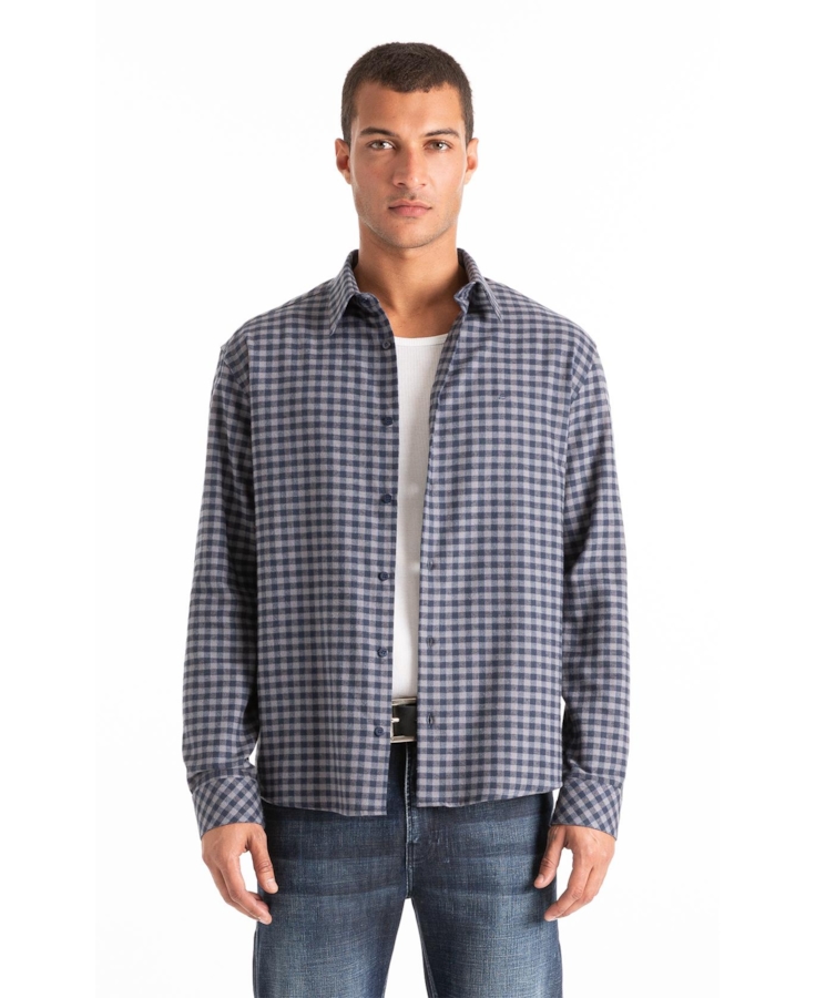 Camisa Wool Touch Irish Grafite