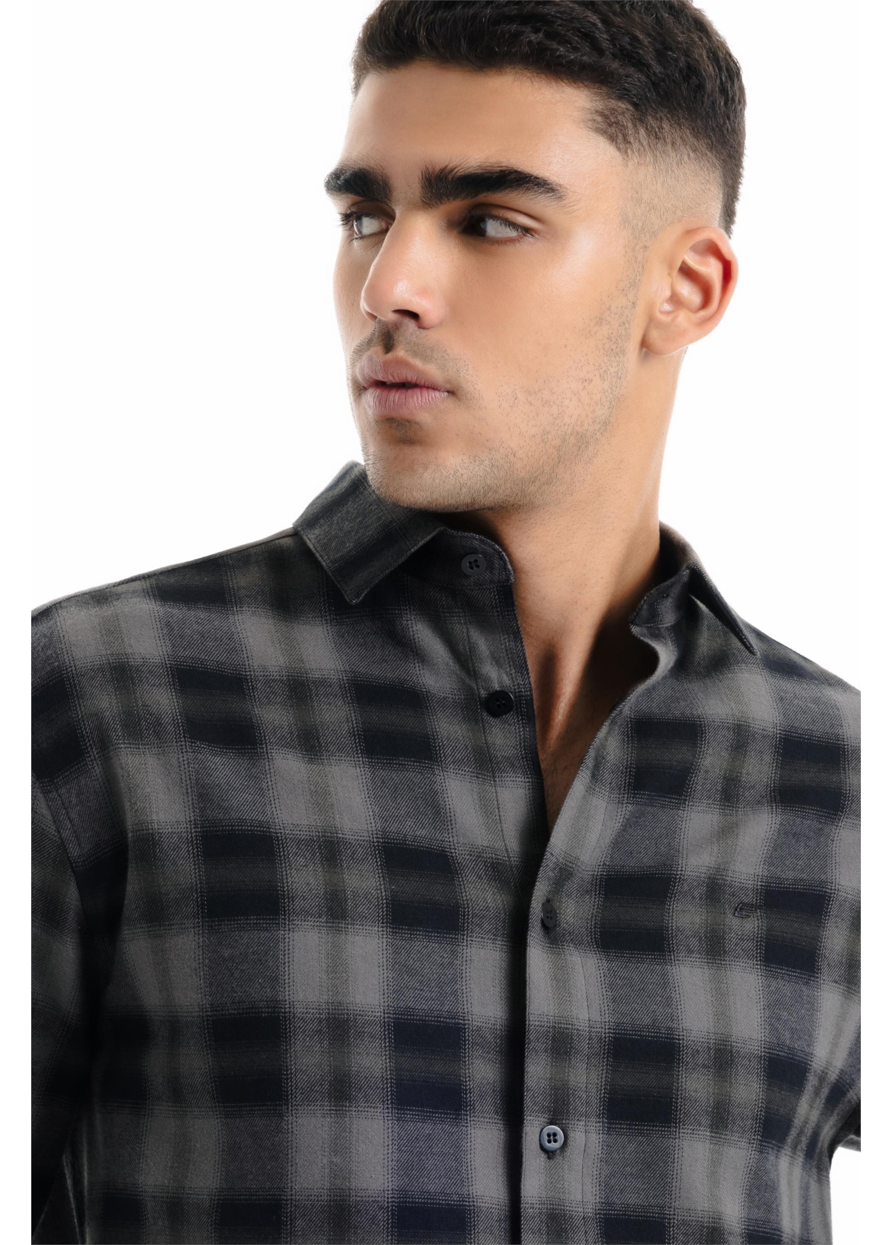 Camisa Wool Touch Sweden Classic Xangai Floresta
