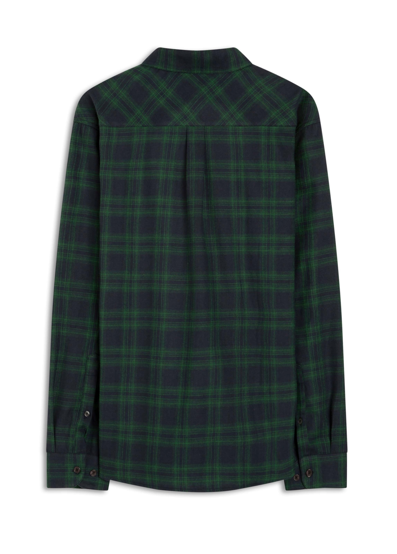Camisa Wool Touch Trads Plaid Classic Verde Escuro