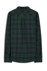 Camisa Wool Touch Trads Plaid Classic Verde Escuro