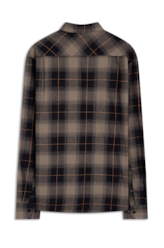 Camisa Wool Touch Verona Slim New Italian Caqui