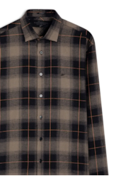 Camisa Wool Touch Verona Slim New Italian Caqui