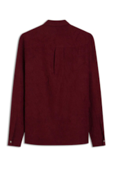 Camisa Wrinkled Classic Bordeaux