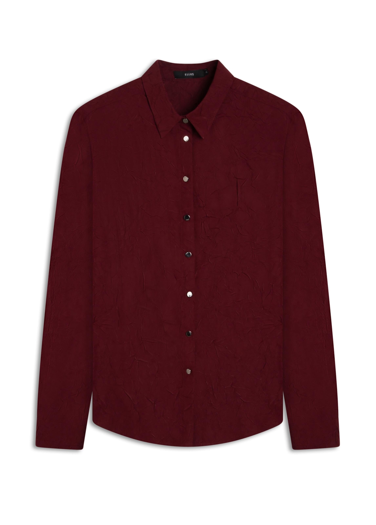 Camisa Wrinkled Classic Bordeaux