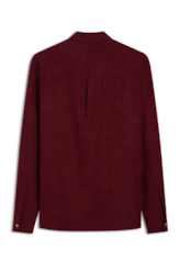 Camisa Wrinkled Classic Bordeaux