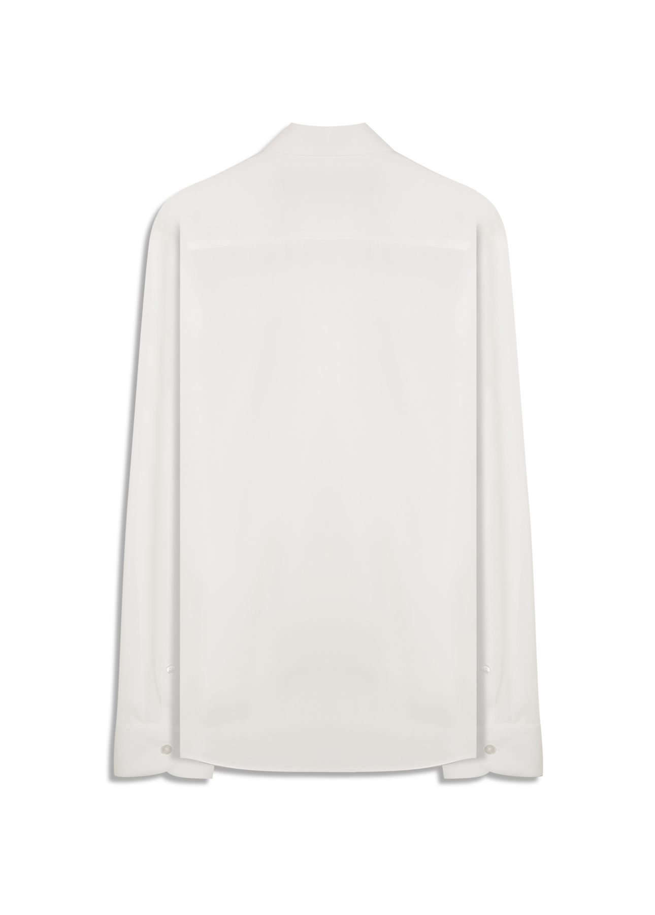 Camisa Wrinkled Cotton Slim Branco