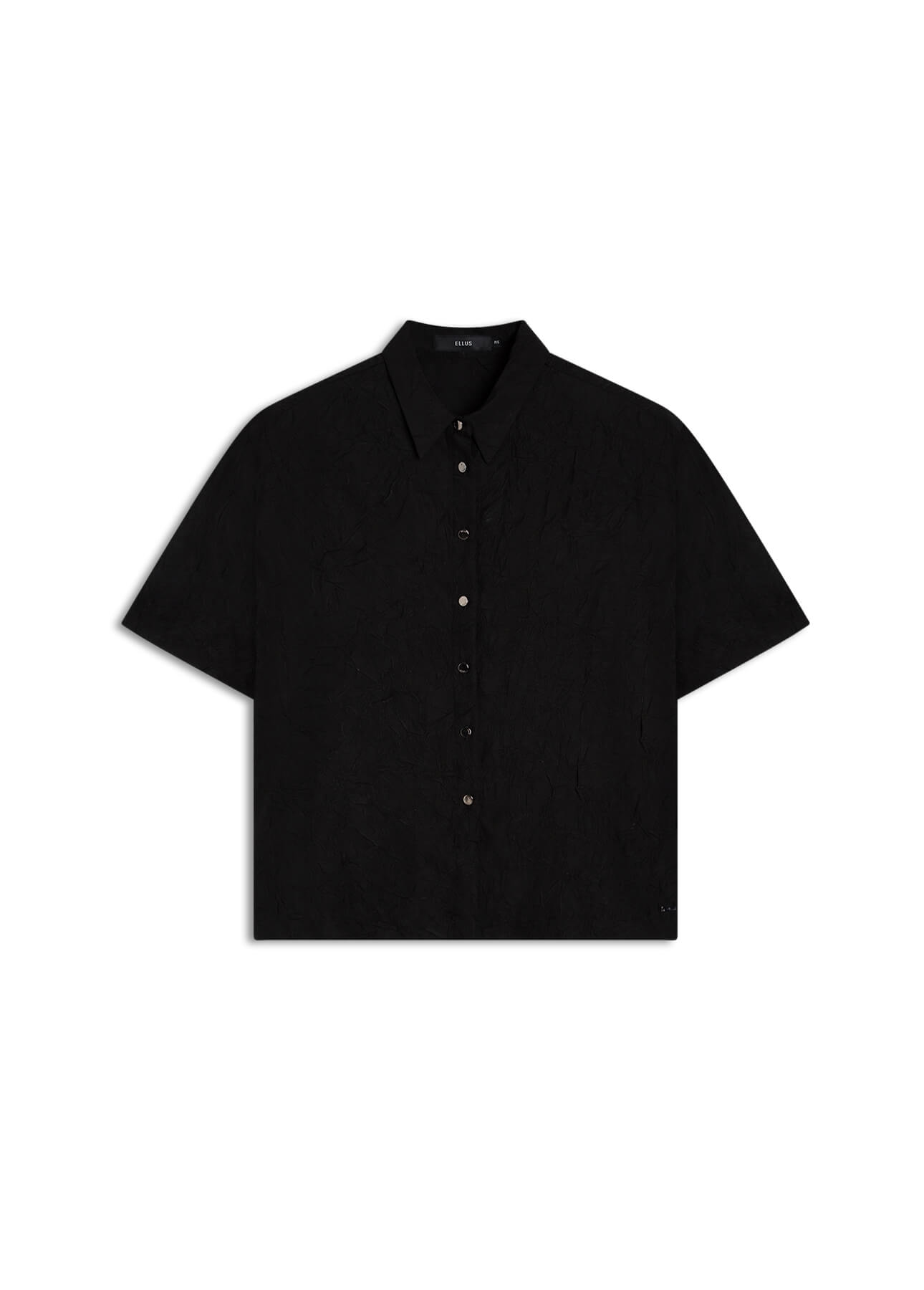 Camisa Wrinkled Petit Preto