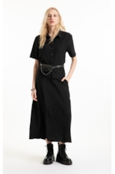 Camisa Wrinkled Petit Preto