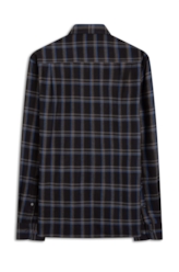 Camisa Xadrez Atlantic Plaid Cinza