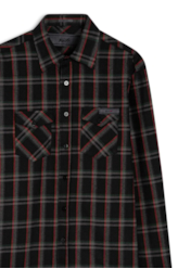 Camisa Xadrez Atlantic Plaid Preto