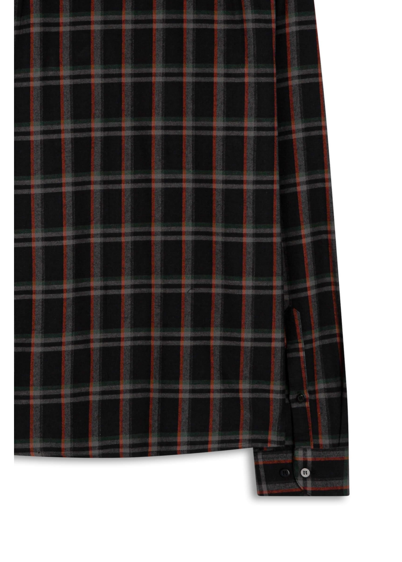 Camisa Xadrez Atlantic Plaid Preto