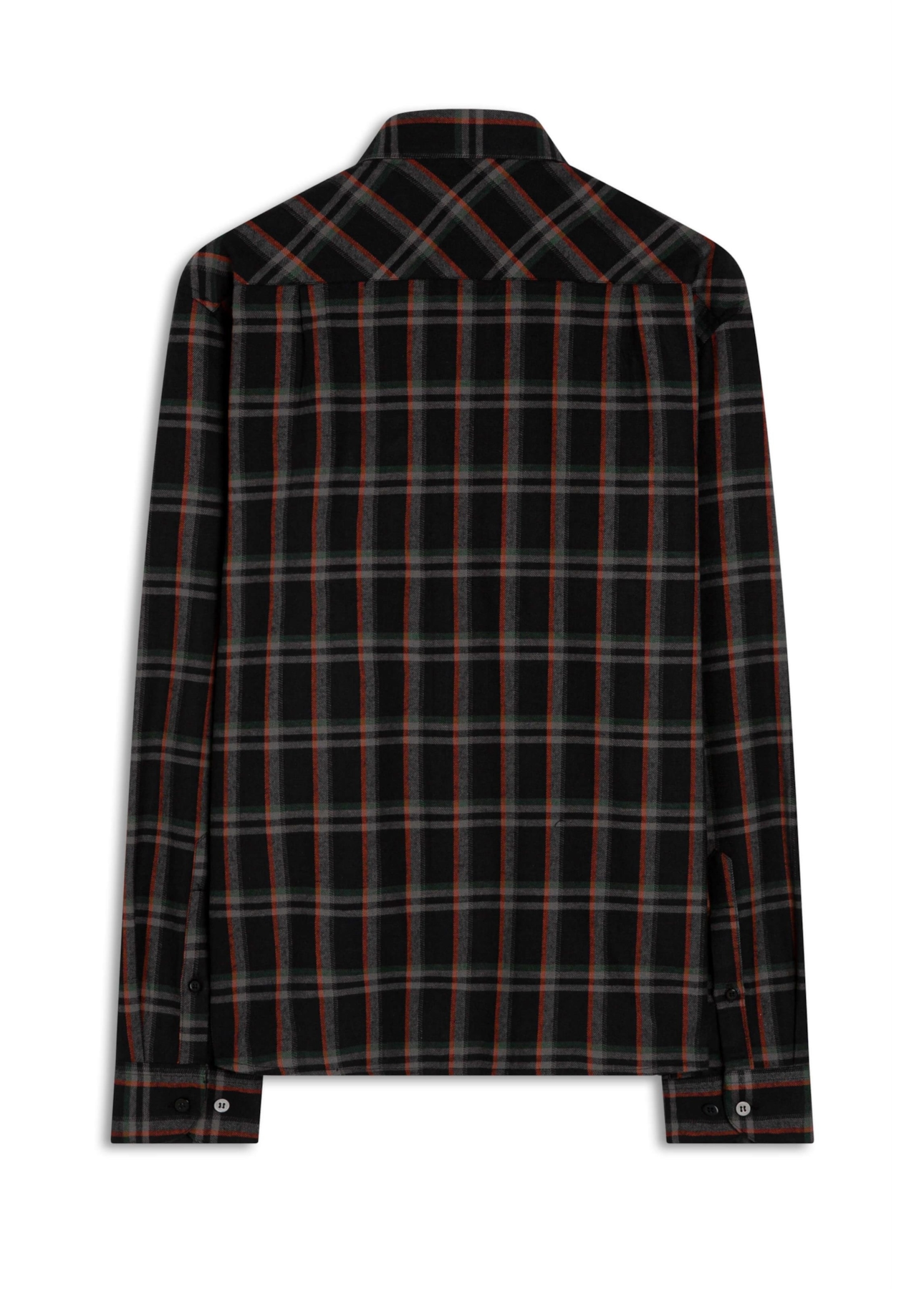 Camisa Xadrez Atlantic Plaid Preto
