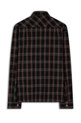 Camisa Xadrez Atlantic Plaid Preto