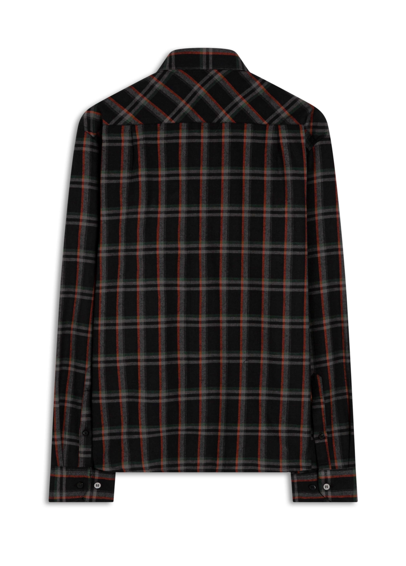 Camisa Xadrez Atlantic Plaid Preto