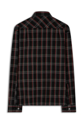 Camisa Xadrez Atlantic Plaid Preto