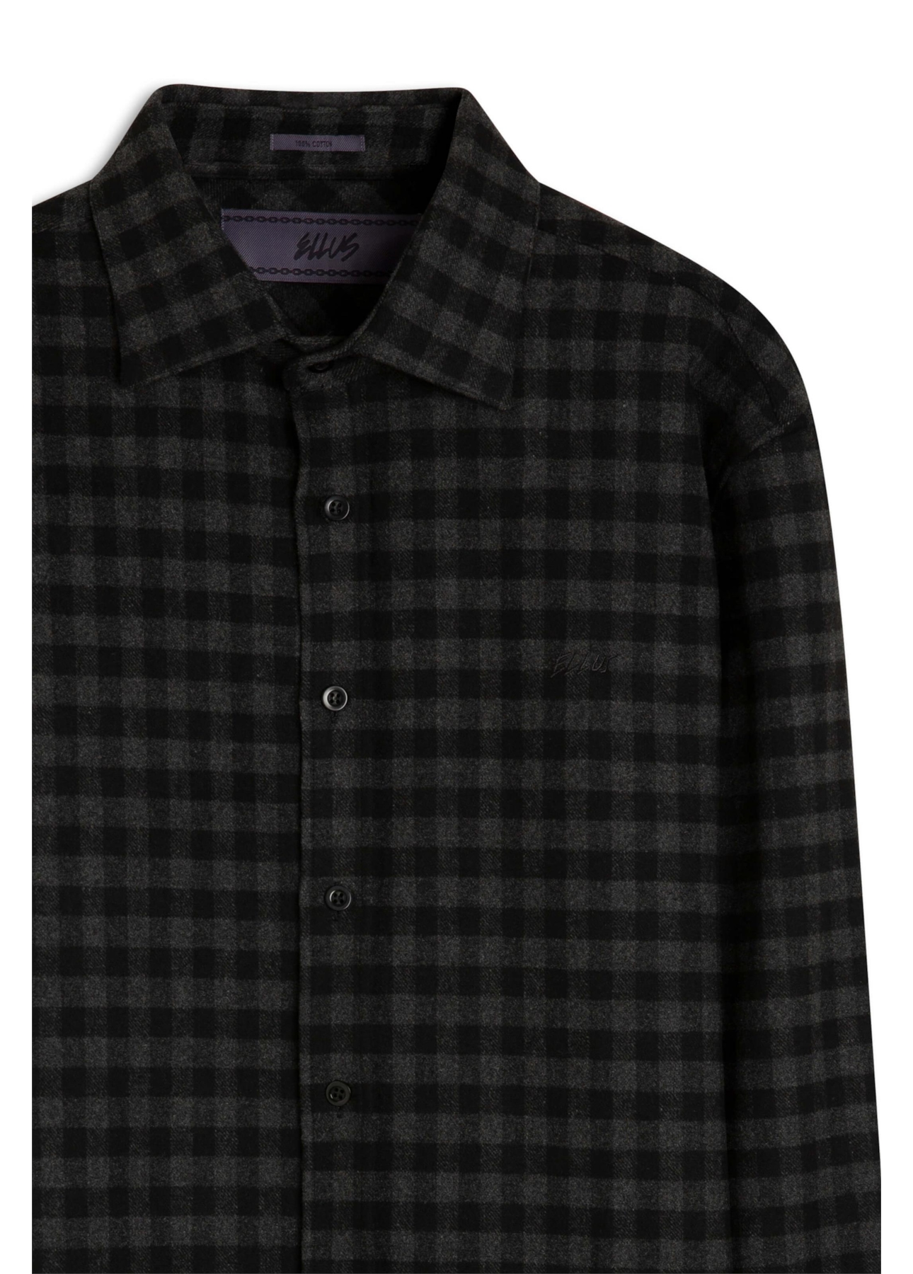 Camisa Xadrez Calgary Italian Grafite