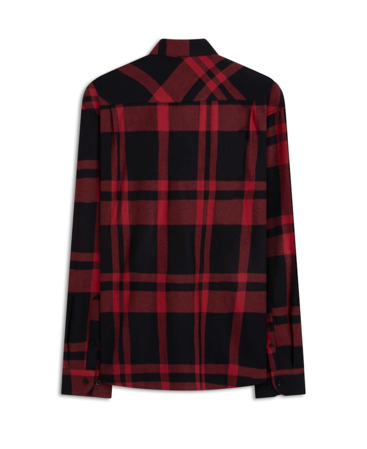 Camisa Xadrez Renoir Overshirt Irish Vermelho