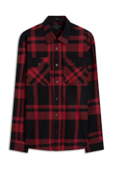 Camisa Xadrez Renoir Overshirt Irish Vermelho