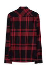 Camisa Xadrez Renoir Overshirt Irish Vermelho
