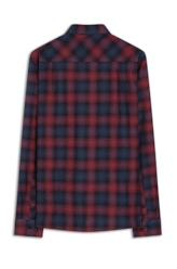 Camisa Xadrez Shadow Classic Bordeaux