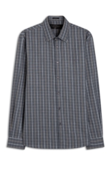 Camisa Xadrez Snow Classic Cinza