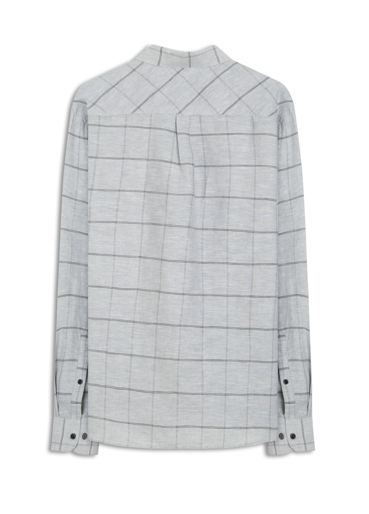 Camisa Xadrez Twins Classic Italian Cinza
