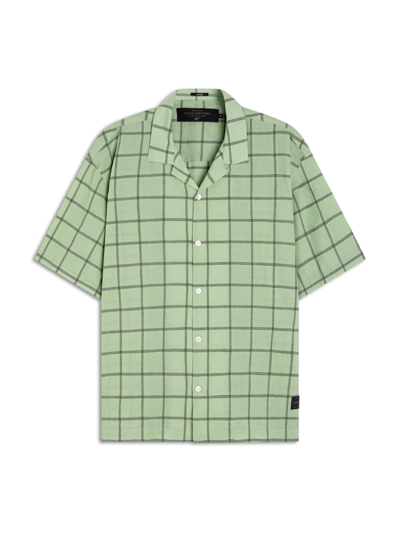 Camisa Xadrez Voil Plaid Overshirt Verde