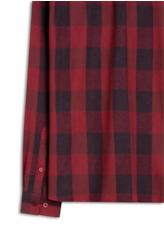 Camisa Xadrez Wool Lake Classic Anatomic Vermelho