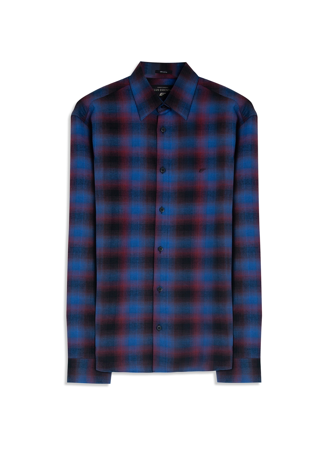 Camisa Xadrez Wool Rome Irish Bordeaux