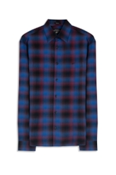 Camisa Xadrez Wool Rome Irish Bordeaux