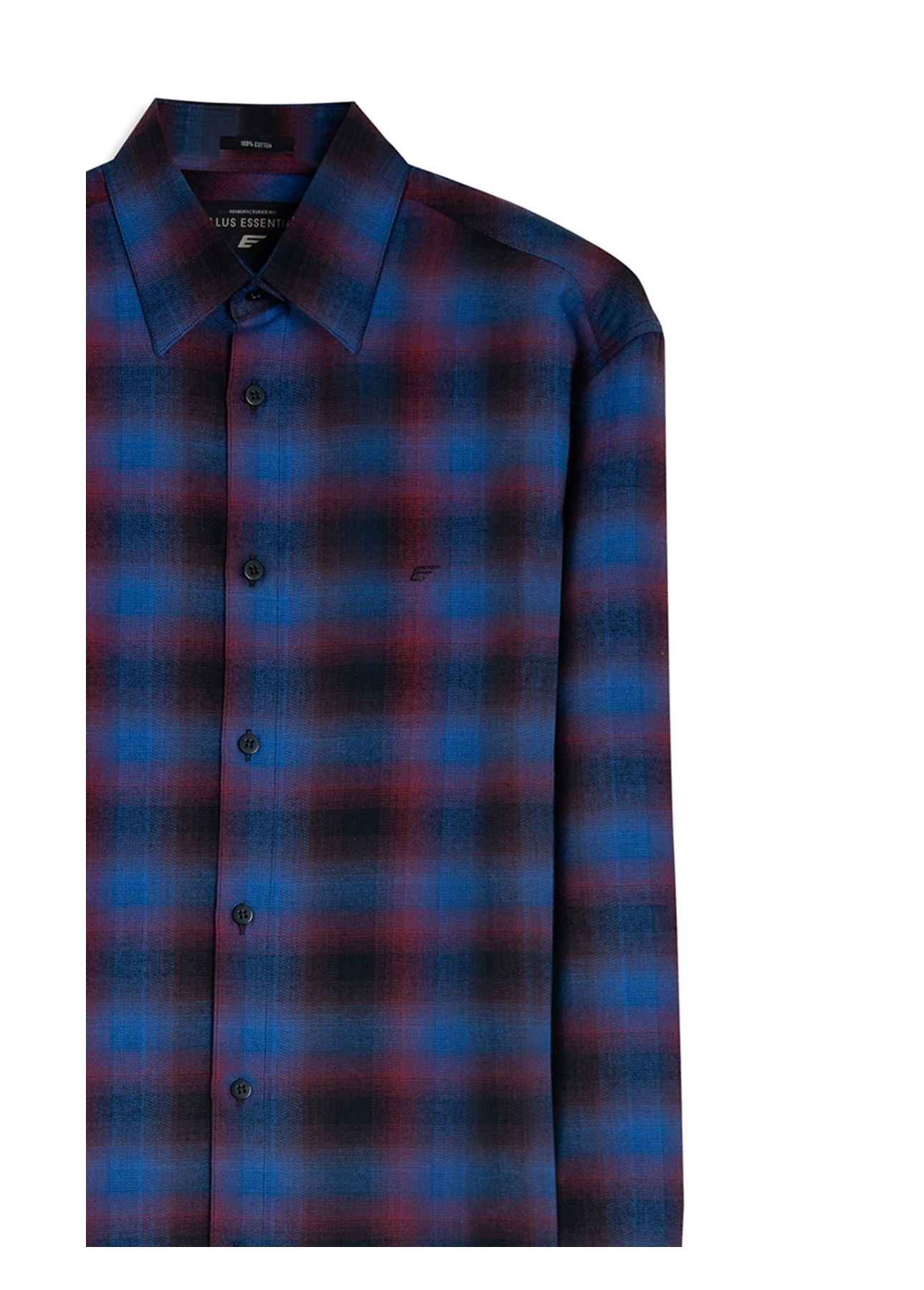 Camisa Xadrez Wool Rome Irish Bordeaux