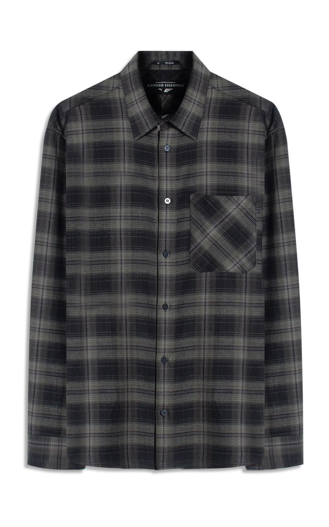 Camisa Xadrez Wool Touch Norway Loose Irish Floresta