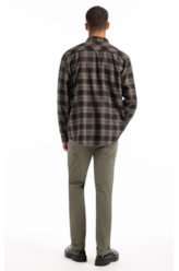 Camisa Xadrez Wool Touch Norway Loose Irish Floresta