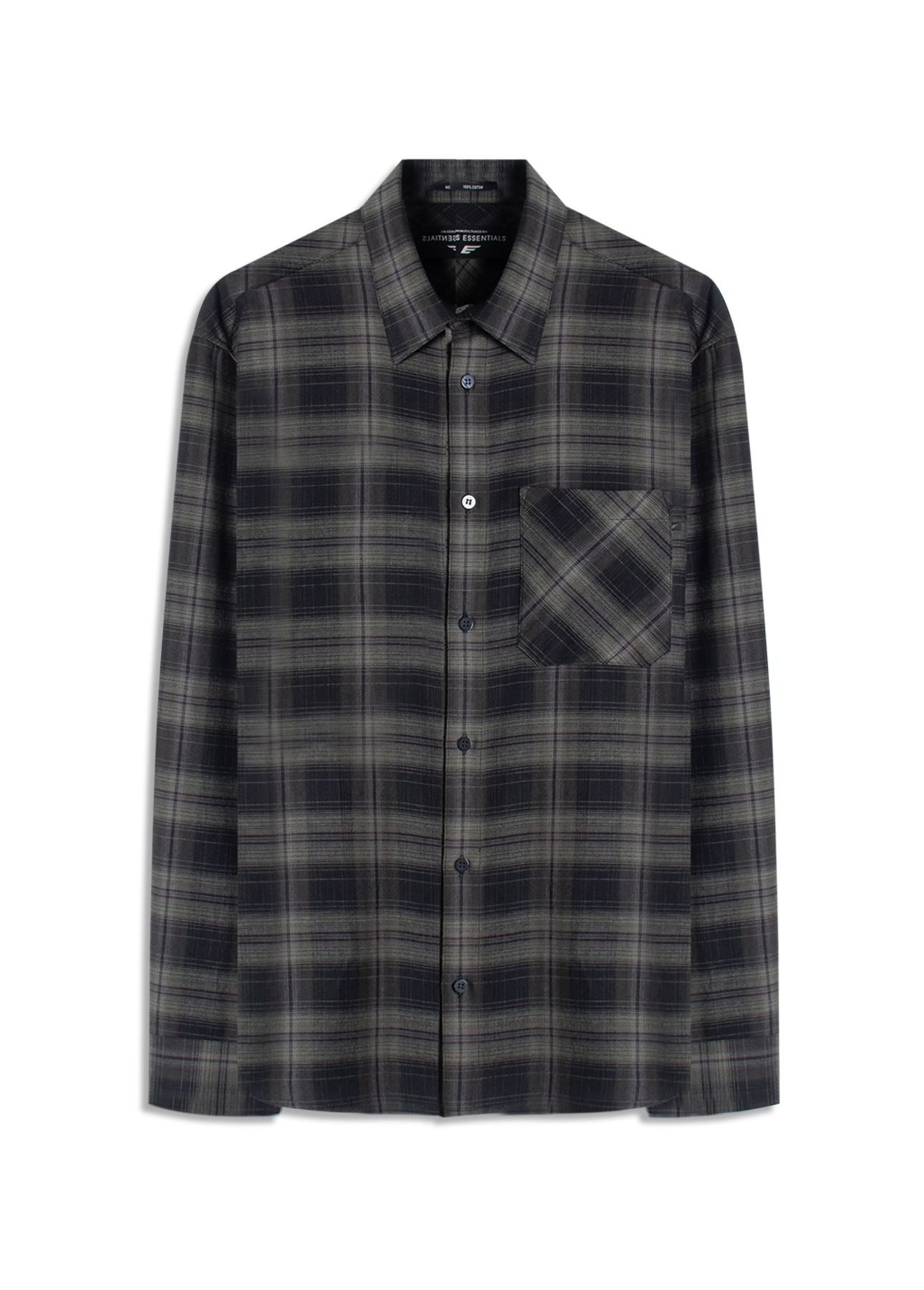 Camisa Xadrez Wool Touch Norway Loose Irish Floresta