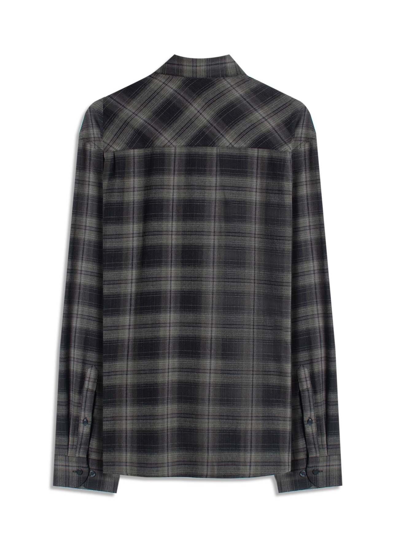 Camisa Xadrez Wool Touch Norway Loose Irish Floresta