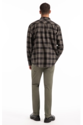 Camisa Xadrez Wool Touch Norway Loose Irish Floresta