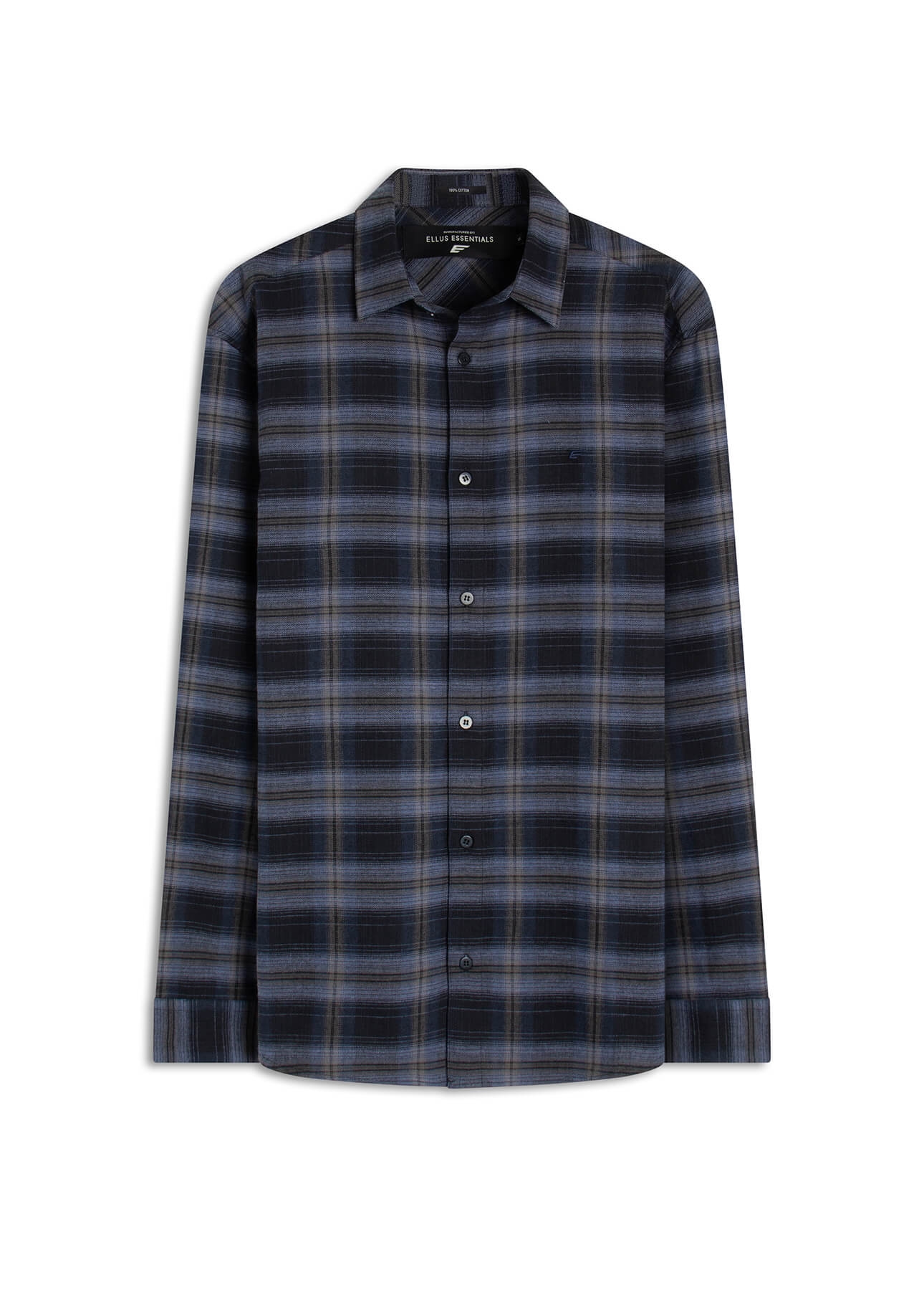 Camisa Xadrez Wool Touch Norway  Xangai Marinho