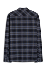 Camisa Xadrez Wool Touch Norway  Xangai Marinho