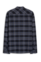 Camisa Xadrez Wool Touch Norway  Xangai Marinho
