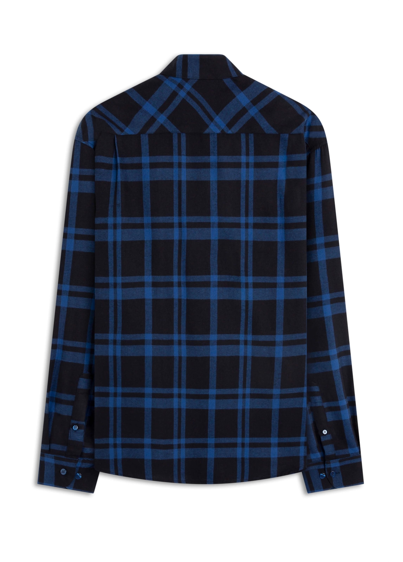 Camisa Xadrez Wool Touch Rembrandt  Irish Azul Bic