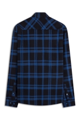 Camisa Xadrez Wool Touch Rembrandt  Irish Azul Bic