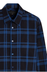 Camisa Xadrez Wool Touch Rembrandt  Irish Azul Bic