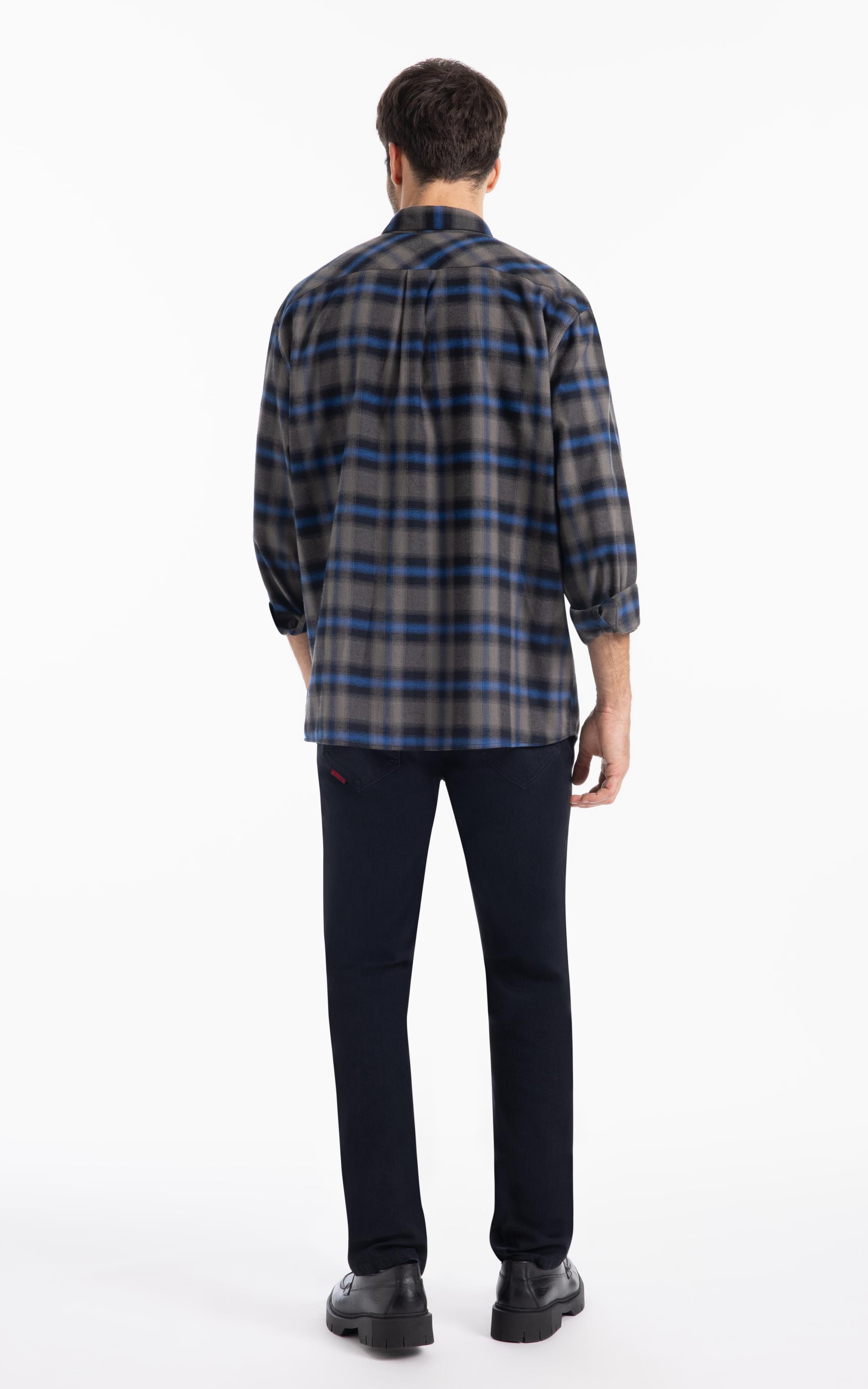 Camisa Xadrez Wool Touch Iceland Loose Irish Vinho