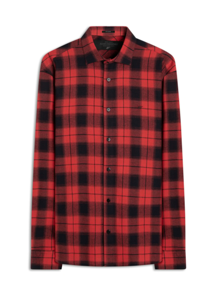 Camisa Xadrez Wool Touch Vancover Vermelho