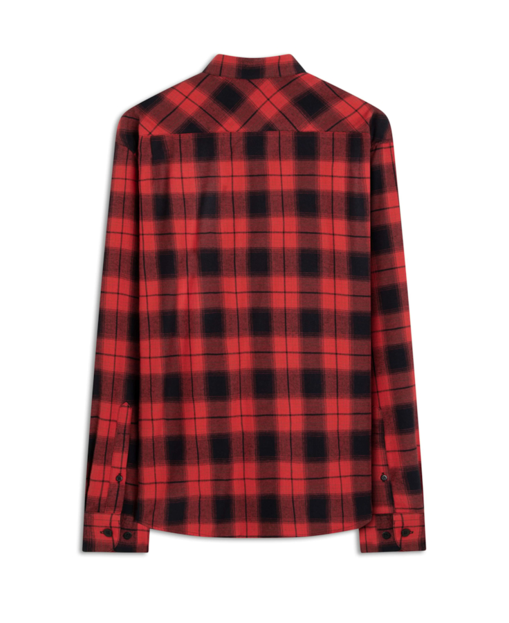 Camisa Xadrez Wool Touch Vancover Vermelho