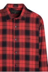 Camisa Xadrez Wool Touch Vancover Vermelho