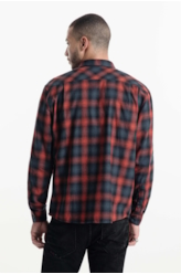Camisa Xadrez Wool Touch Viena New Italian Telha